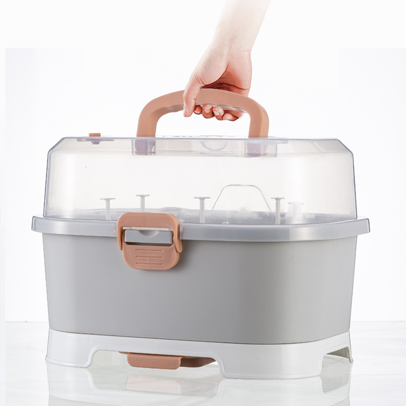 Baby Food Prep Containers - Kotak Penyimpanan Botol Bayi LazyChild Portabel
