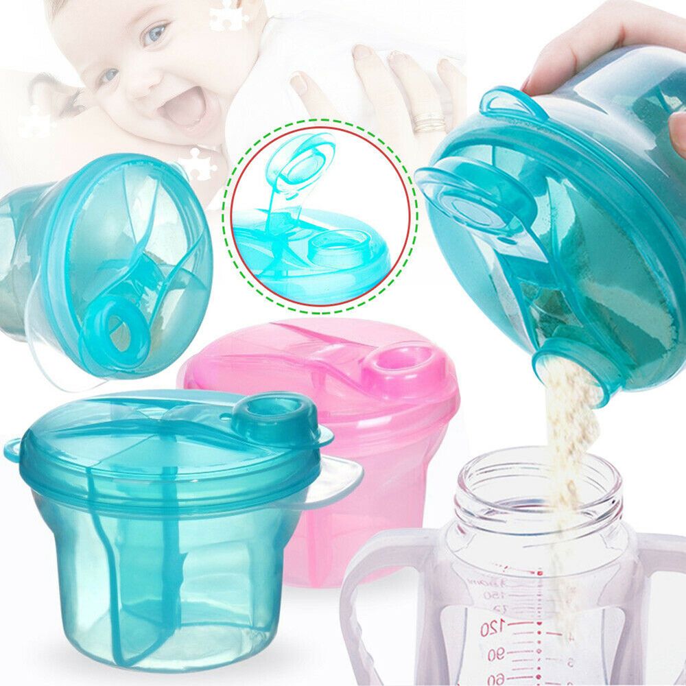 Baby Food For 1 Year Old - Dispenser susu bubuk bayi, 3 dosis