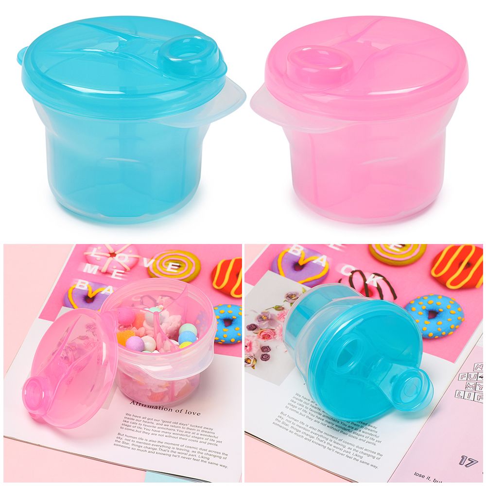 Dispenser susu bubuk bayi, 3 d - Baby Food For 1 Year Old ulasan dan harga