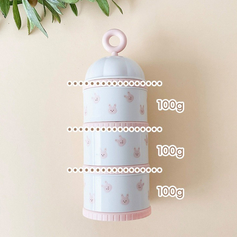 Kotak wadah susu beruang lucu, - Baby Food For 1 Year Old ulasan dan harga