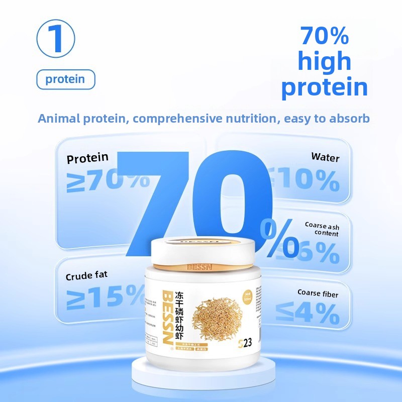 BESSN Krill & Udang Bayi Beku- - Baby Food High In Protein ulasan dan harga